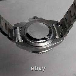 40mm Kermit Custom Sub Date Style Mod Watch NO LOGO with Seiko NH35 Automatic Mvmt