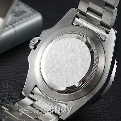 40mm Parnis Sapphire Glass Miyota Automatic Movement Men's Watch Rotating Bezel