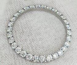 41MM Bezel 15 Pointer Custom Stainless Steel Date-just Watch Moissanite Diamond