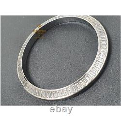 41MM Date-just Bezel Baguette Moissanite Studded Stainless Steel Watch Custom