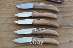 5 Real custom made Stainless Steel folding knife From the Eagle CollectionZ4122