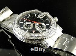 6 Ct New Custom G Watch Mens Diamond Gucci Ya101334 6 Ct Sides