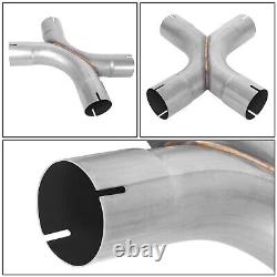 7Pcs 3 OD Stainless Steel Mandrel Bend 45 Degree U-Bend Custom Exhaust Pipes