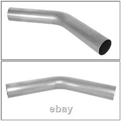 7Pcs 3 OD Stainless Steel Mandrel Bend 45 Degree U-Bend Custom Exhaust Pipes