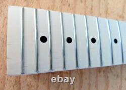 80's CUSTOM GRAPHIC BANANA MAPLE SHRED GUITAR NECK DIY STAINLESS STEEL FRETS