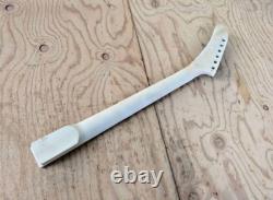 80's CUSTOM GRAPHIC BANANA MAPLE SHRED GUITAR NECK DIY STAINLESS STEEL FRETS