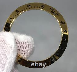 904l Custom Made Stainless Steel Gold Plated Bezel Compatible For Daytona 116523