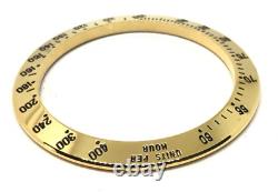 904l Custom Made Stainless Steel Gold Plated Bezel Compatible For Daytona 116523