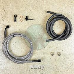 94-95 Acura Integra Replacement Stainless Steel Fuel Feed Line & Rubber Return