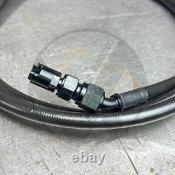 96-00 Civic E85 Compatible Stainless Steel Fuel Line Kit -8AN FEED 6AN RETURN
