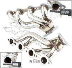 99-04 Gmc Sierra Tahoe V8 4.8L 5.3L Stainless Steel Shorty Exhaust Headers