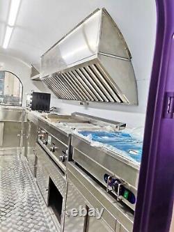 9ft Mobile Food Cart Trailer Made to Order Stainless Steel Custom Food Truck