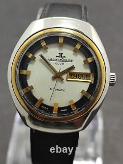 AUTHENTIC JAEGER LE-COULTRE CLUB SWISS MADE AUTOMATIC GENT's WRIST WATCH