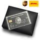 Amex Customized Centurion Black Card American Express Embossed with stripe & chip