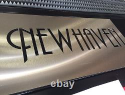 Art Deco Stainless Steel House Sign Laser Cut Custom Laser Cut Marine Grade