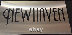 Art Deco Stainless Steel House Sign Laser Cut Custom Laser Cut Marine Grade