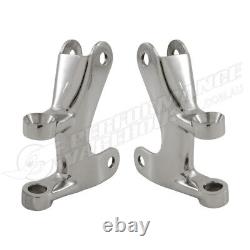 Batwing Brackets Stainless Steel Suits 1928-48 Ford I-beam Axle, Pair