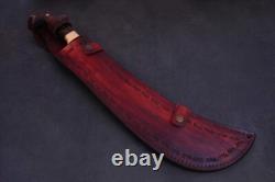 Beautiful Custom Handmade Stainless Steel Hunting Sword With Sheath
