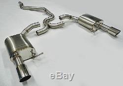 Becker Catback Exhaust For 2010-14 Volkswagen Passat (B7) R36 3.6L Wagon