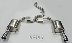 Becker Catback Exhaust For 2010-14 Volkswagen Passat (B7) R36 3.6L Wagon