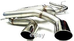 Becker Catback Exhaust For VW 08 R32 US Spec 05-09 VW Golf R32 MK5 MK6 Euro Spec