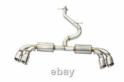 Becker Catback Exhaust System for 09-13 Audi TT TT-S TTS MK2 2.0T 3.2L VR6