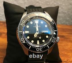 Black MM300 Style Diver with SRPE03 Dial Custom Build Seiko Mod NH35 Proxima