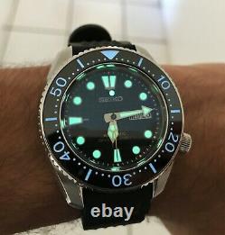 Black MM300 Style Diver with SRPE03 Dial Custom Build Seiko Mod NH35 Proxima