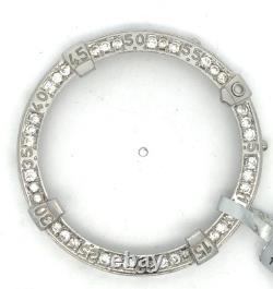 Breitling Chronomat 39mm Bezel Custom Natural Diamond 1.20 TCW Stainless Steel