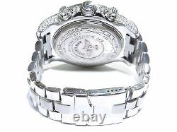 Breitling Super Avenger A13370 Custom Diamonds Steel Automatic Men's Watch