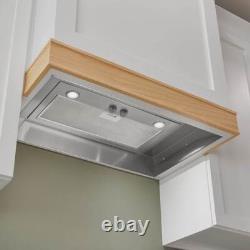 Broan PM400SS 21-Inch Custom Range Hood Power Pack, 450 Max CFM, Stainless Steel