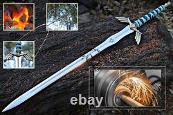 CUSTOM Hand Forged Stainless Steel The LEGEND OF ZELDA Master sword with scabard