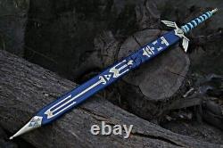 CUSTOM Hand Forged Stainless Steel The LEGEND OF ZELDA Master sword with scabard