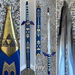 CUSTOM Hand Forged Stainless Steel The LEGEND of ZELDA Full Tang Etching Sword