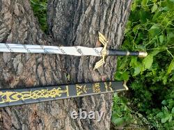 CUSTOM Hand Forget Stainless Steel The LEGEND of ZELDA Full Tang Skyward Link's
