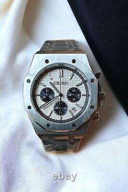 CUSTOM S-Logo ROYAL OAK CHRONOGRAPH Modified Watch 41mm Multiple Available BNIB