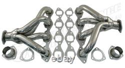 Cal Custom Big Block CHEV Tight Fit Headers Stainless Steel STD Deck BBC