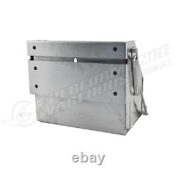 Cal Custom Stainless Steel Drop Down Battery Tray, CAL-4756