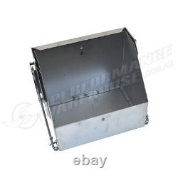 Cal Custom Stainless Steel Drop Down Battery Tray, CAL-4756