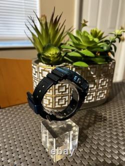 Casio Gshock DW5600E-1V Custom Blue Bezel /Holder Stainless Steel