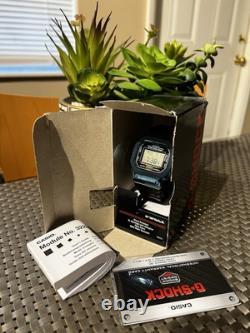 Casio Gshock DW5600E-1V Custom Blue Bezel /Holder Stainless Steel