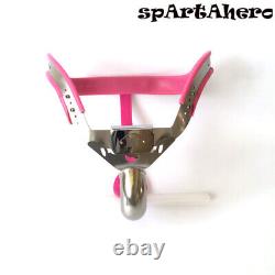 Chastity Belt Outdoor Wear Stainless Steel Ball Stretcher Chastity Cage Lock