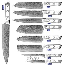 Chef Knife Blank Damascus Kitchen Knives DIY Custom Knife Billet Home Hobby