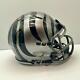 Cincinnati Bengals CUSTOM Stainless Steel Hydro-Dipped Mini Football Helmet