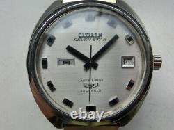 Citizen Seven Star Custom Deluxe Automatic ACSS 3202-T Watch 1968 wl39887