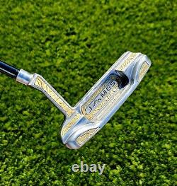 Cody James Custom 1 of 1 Blade Putter with brass inlays Right Handed 34 Rare