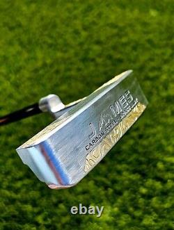 Cody James Custom 1 of 1 Blade Putter with brass inlays Right Handed 34 Rare