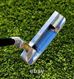 Cody James Custom 1 of 1 Blade Putter with brass inlays Right Handed 34 Rare