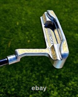 Cody James Custom 1 of 1 Blade Putter with brass inlays Right Handed 34 Rare