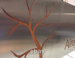 Corten and Stainless Steel House Sign Rustic Look Unique Custom Made Laser Cut